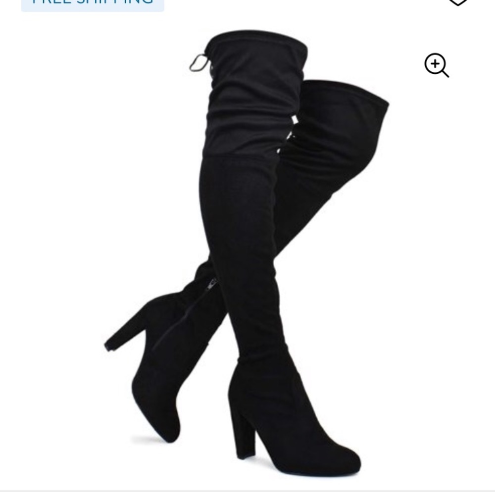 Wild Diva Lounge Over the Knee boots size 9